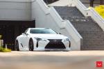 Lexus LC500 Hybrid on Vossen Wheels (HF-1) 2018 года (JP)